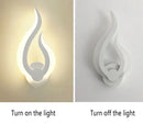 LED Wall Lamps AC85-265V Modern Simple Bedroom Bedside