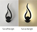 LED Wall Lamps AC85-265V Modern Simple Bedroom Bedside