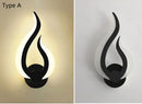 LED Wall Lamps AC85-265V Modern Simple Bedroom Bedside