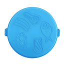 New round microwave pizza sandwich baking pan can be placed in the oven pizza beef burger bread maker