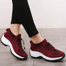 Outdoor Women Walking Sneakers Fashion Jogging Sock Shoes Youth Girls Trainers Breathable Ladies Platform Non-Slip Light Loafers