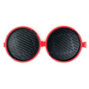 New round microwave pizza sandwich baking pan can be placed in the oven pizza beef burger bread maker