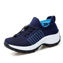 Outdoor Women Walking Sneakers Fashion Jogging Sock Shoes Youth Girls Trainers Breathable Ladies Platform Non-Slip Light Loafers