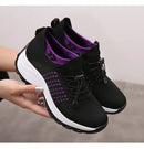 Outdoor Women Walking Sneakers Fashion Jogging Sock Shoes Youth Girls Trainers Breathable Ladies Platform Non-Slip Light Loafers