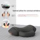 Electric Neck Massager Cervical Pillow Hot Compress Neck Stretch Heating Vibration
