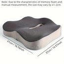 Ergonomic Memory Foam Seat Cushion for Office Chairs & Cars