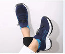 Outdoor Women Walking Sneakers Fashion Jogging Sock Shoes Youth Girls Trainers Breathable Ladies Platform Non-Slip Light Loafers
