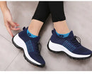 Outdoor Women Walking Sneakers Fashion Jogging Sock Shoes Youth Girls Trainers Breathable Ladies Platform Non-Slip Light Loafers
