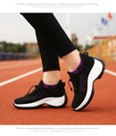 Outdoor Women Walking Sneakers Fashion Jogging Sock Shoes Youth Girls Trainers Breathable Ladies Platform Non-Slip Light Loafers